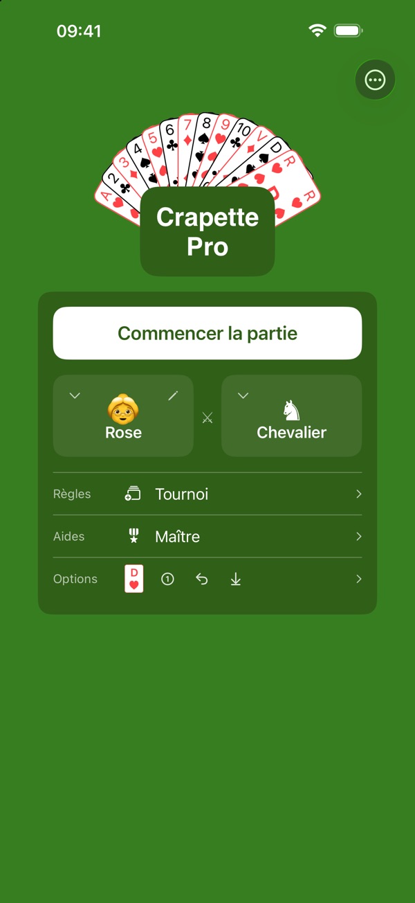 Composez votre partie idéale.